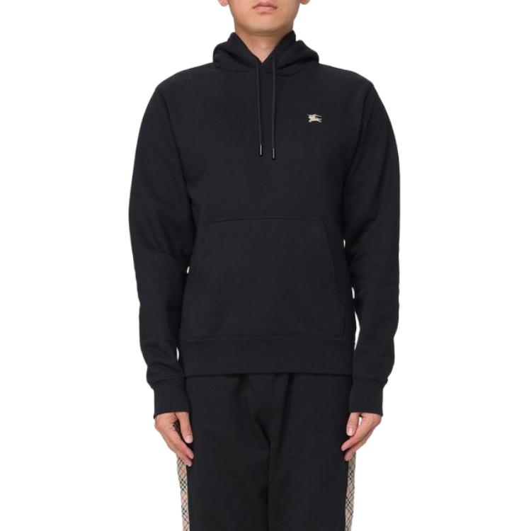 Burberry Knight-stamp Cotton Hoodie 81128071