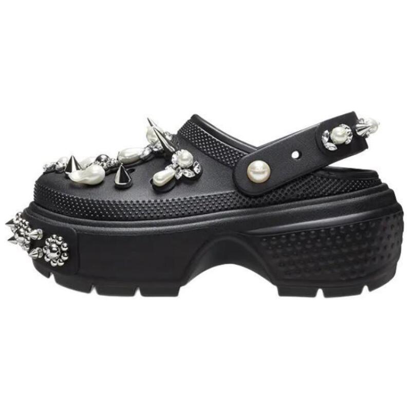 SIMONE ROCHA x Crocs Breathable Footwear Hole Shoes Women's Black