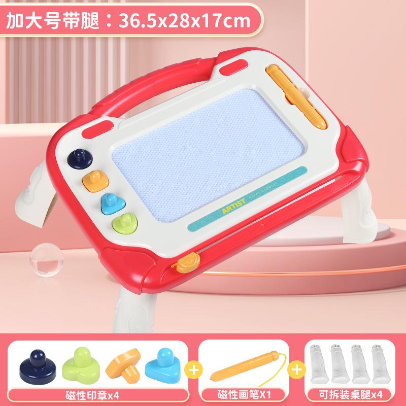 

Child Drawing Board Magnetic Baby Writing Board Magnetic Drawing toy Large Handwriting Graffiti Board Toy Magnet Gift for Kid червоний