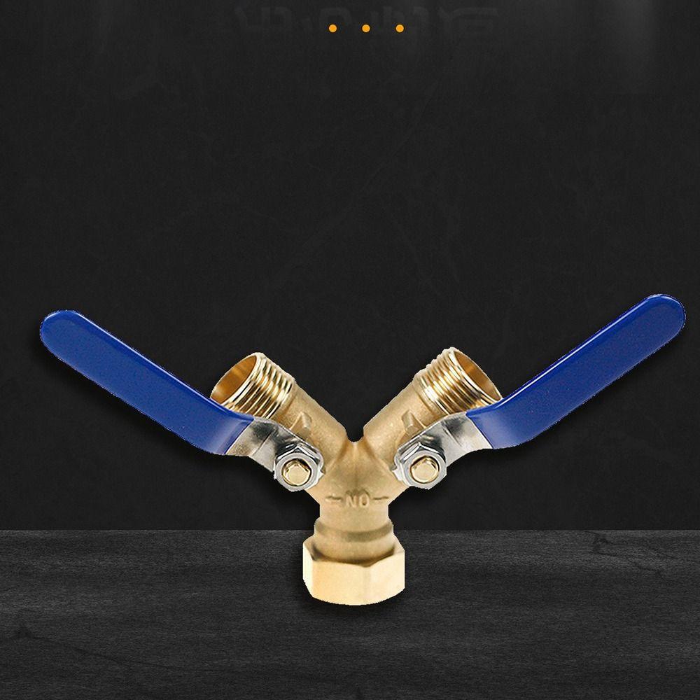 

Y Valve Indepent Value Long Handle Irrigation Spray Head Lawn Gardening Greenhouses