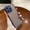 Shockproof Style Bumper Case for IPhone16 15 14 13 Pro Max Translucent Fashion Matte Smooth Feel PC Protection Mobile Phone