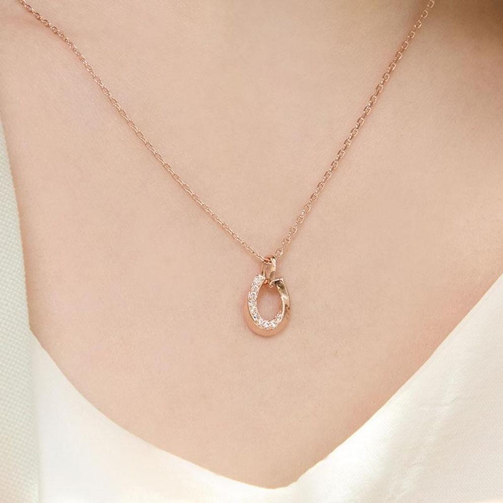 [LeShop] 14K Poeyu Necklace (Gold Plated)_LJ5202BRN