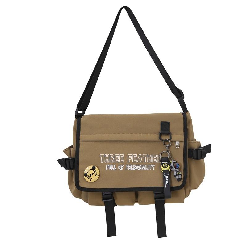 Мужская и женская сумка через плечо — фото 8