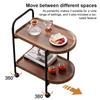Walnut Wood Nordic Corner Table Large Capacity Elegant Coffee Table Wear Resist Storage Shelf for Reading Book Tea Vase