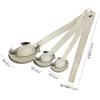 Kai Corporation Stainless Steel Measuring Spoon Set Slim Cookfile (with Spatula) DH-2345