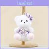 Lina Soft Cartoon Bear Keychain With Tulle Skirt Stuffed Toy Gift For Kids Girls