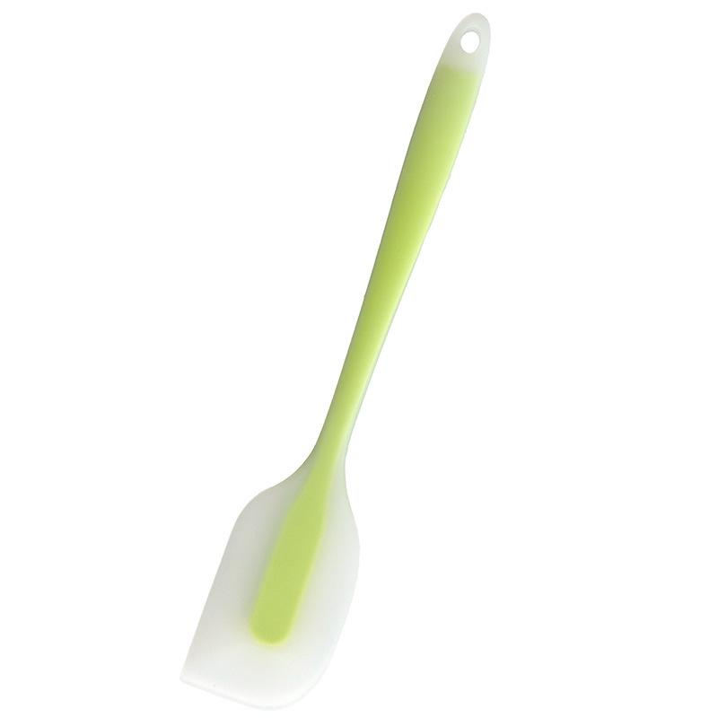 2 Size Flexible Silicone Scraper Heat Resistant Non-stick Translucent Cream Mixing Spatula Kitchen Must-have Gadget