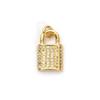 1 Piece Brass & Cubic Zirconia Charms Gold Plated Micro Pave Wings Heart Key Eye Lock Pendant For DIY Necklace Jewelry Making
