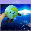 Cartoon Soft Earth Plush Pendant Keyring With Short Plush Material For Daily Use