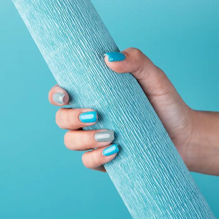 

Lucy & Royce Твердые Гелевые Наклейки для Ногтей Полуотвержденные 10 Видов (Выберите 1) Midnight Green / LR 104