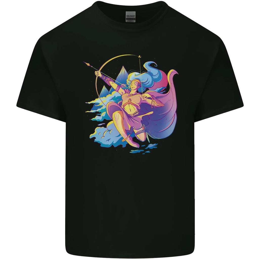 Artemis Greek Goddess of Wild Animals Kids T-Shirt Childrens
