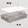 Tea Tray, Cups, Tea Set, Teacups, Serving Tray, Light Luxury Home Use Rectangular Draining Plate, Kettle Storage, New Style Draining Cup Holder