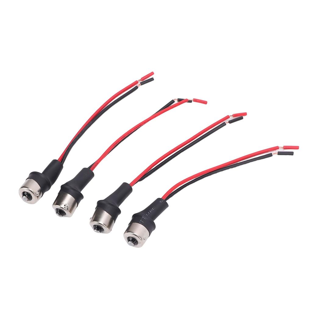 4 Buc. Conector Soclu Bec LED Etanșare Adaptor Cablaj Bec pentru Far Auto Semnalizare Lampă Stop