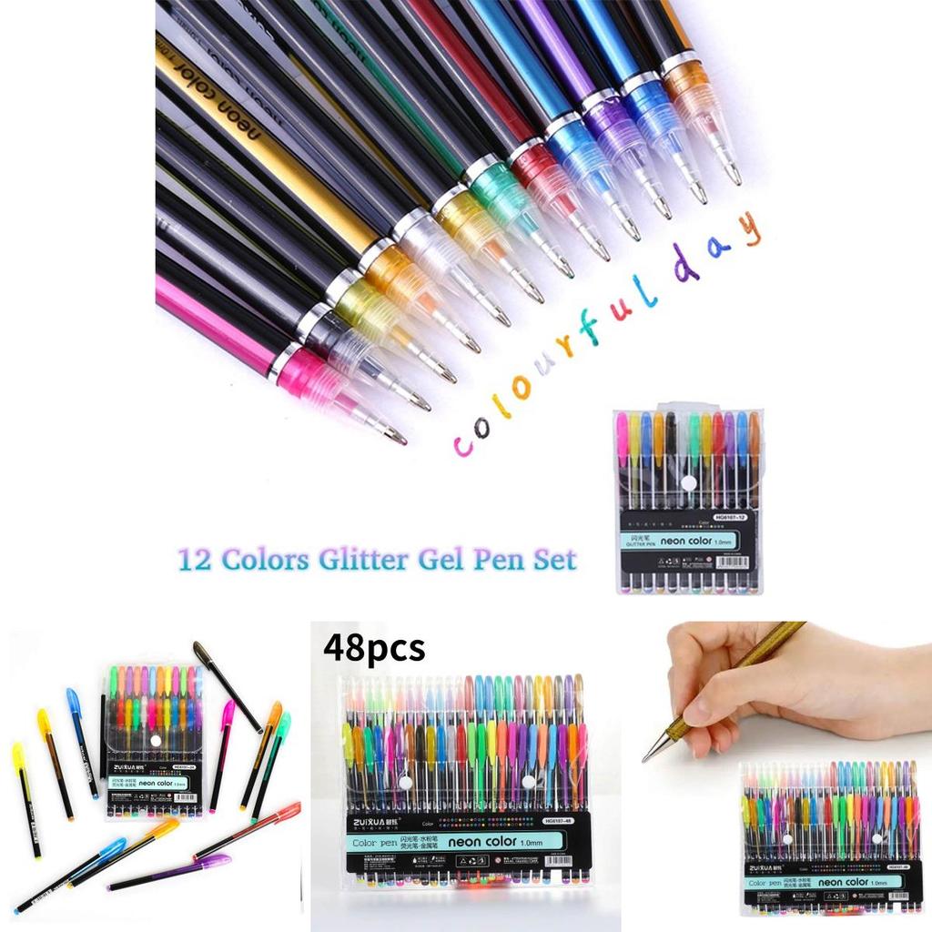 Waterbased 48 Color Markers With Bullet Tips For Kids Drawing And Creative Journaling