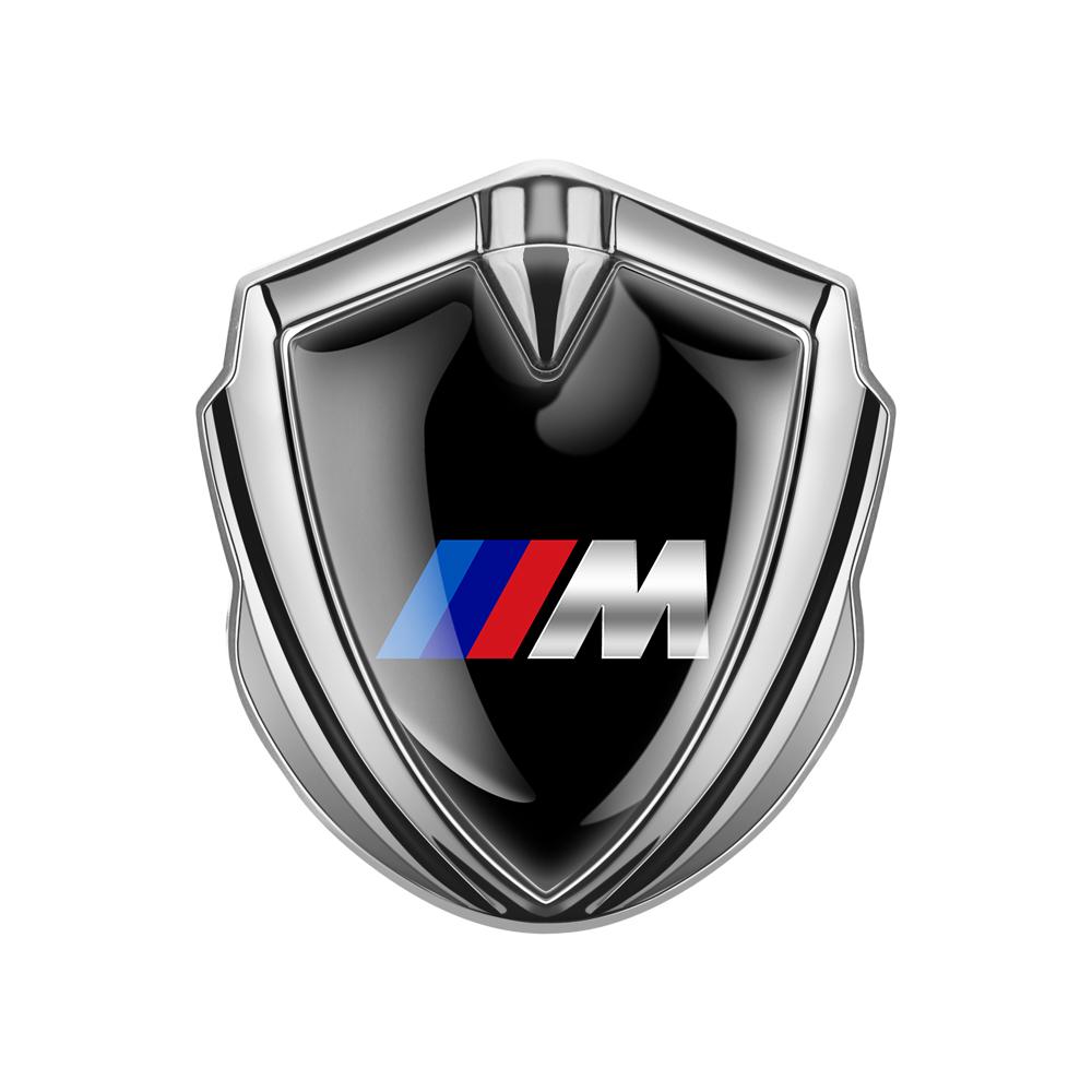 1pc 3D Metal Car Side Fender Shield Emblem Badge Logo Sticker For BMW M E46 E90 E60 F30 E39 F10 E87 E36 F20 E34 Auto Accessories