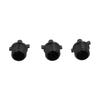 50PCS Plastic Sprinkler Connector G1/2 Male Thread Irrigation Accessories  Vegetable Growing Area