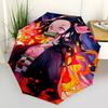 1PC Demon Slayer: Kimetsu no Yaiba Automatic Folding Umbrella, Sturdy And Durable Automatic Folding Umbrella with 8 Ribs,  a0911025