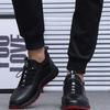 2025 spring and autumn men's shoes breathable mesh casual shoes Korean version trend single shoes round head platform men's sports shoes