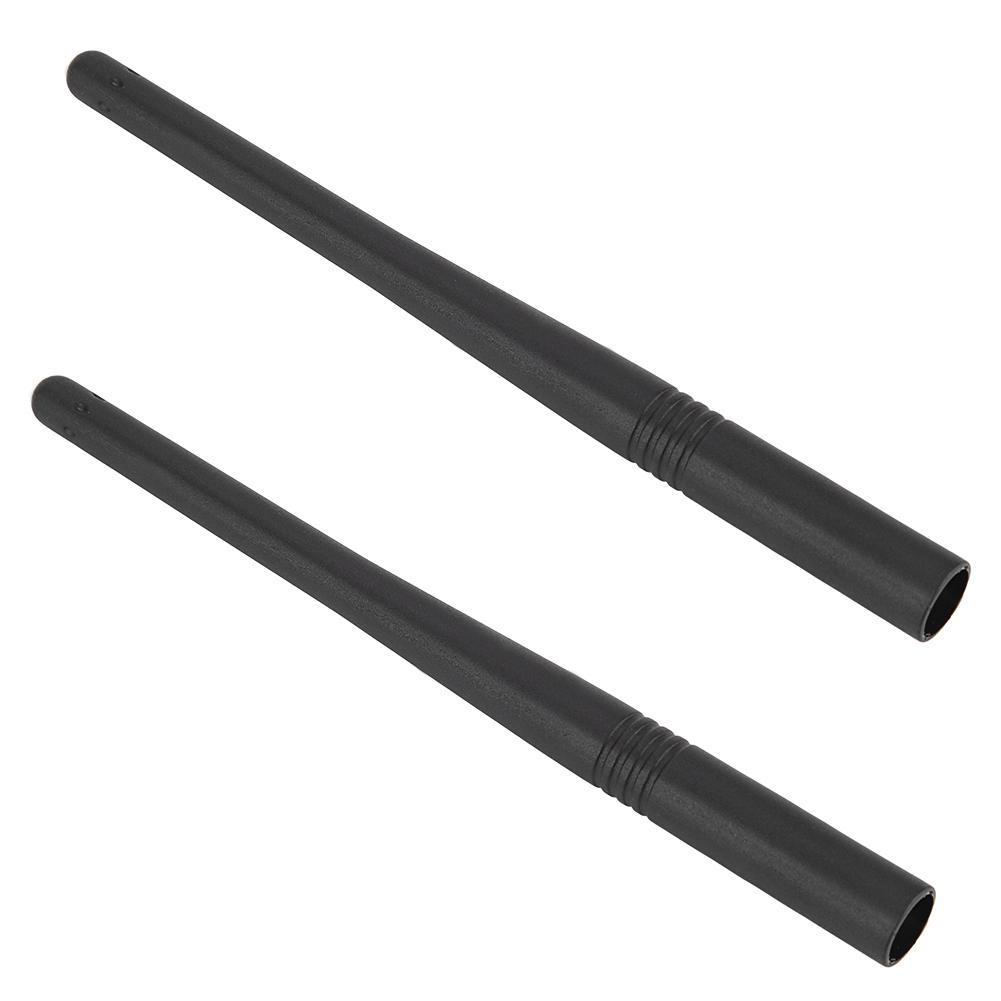VHF High Performance Flexible Stable Signal Soft Rubber Black 15.5cm 2 Pack for VX Series Radios