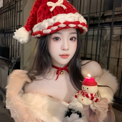 New Christmas Sweet Velvet Bow Bell Collar Sex Accessories Women's Delicate Clavicle Chain B-5