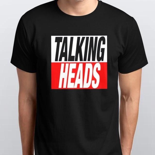 

TALKING HEADS NEW T-SHIRT All sizes S M L XL XXL 3 4 XL colours Black, White L