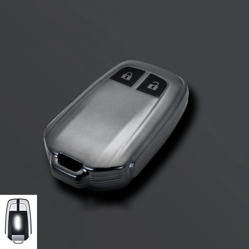 

Grey TPU Car Remote Key Case Cover For Isuzu D-MAX MUX Truck DMAX 2015 2016 2017 2018 2019 2020 keyless Accessories