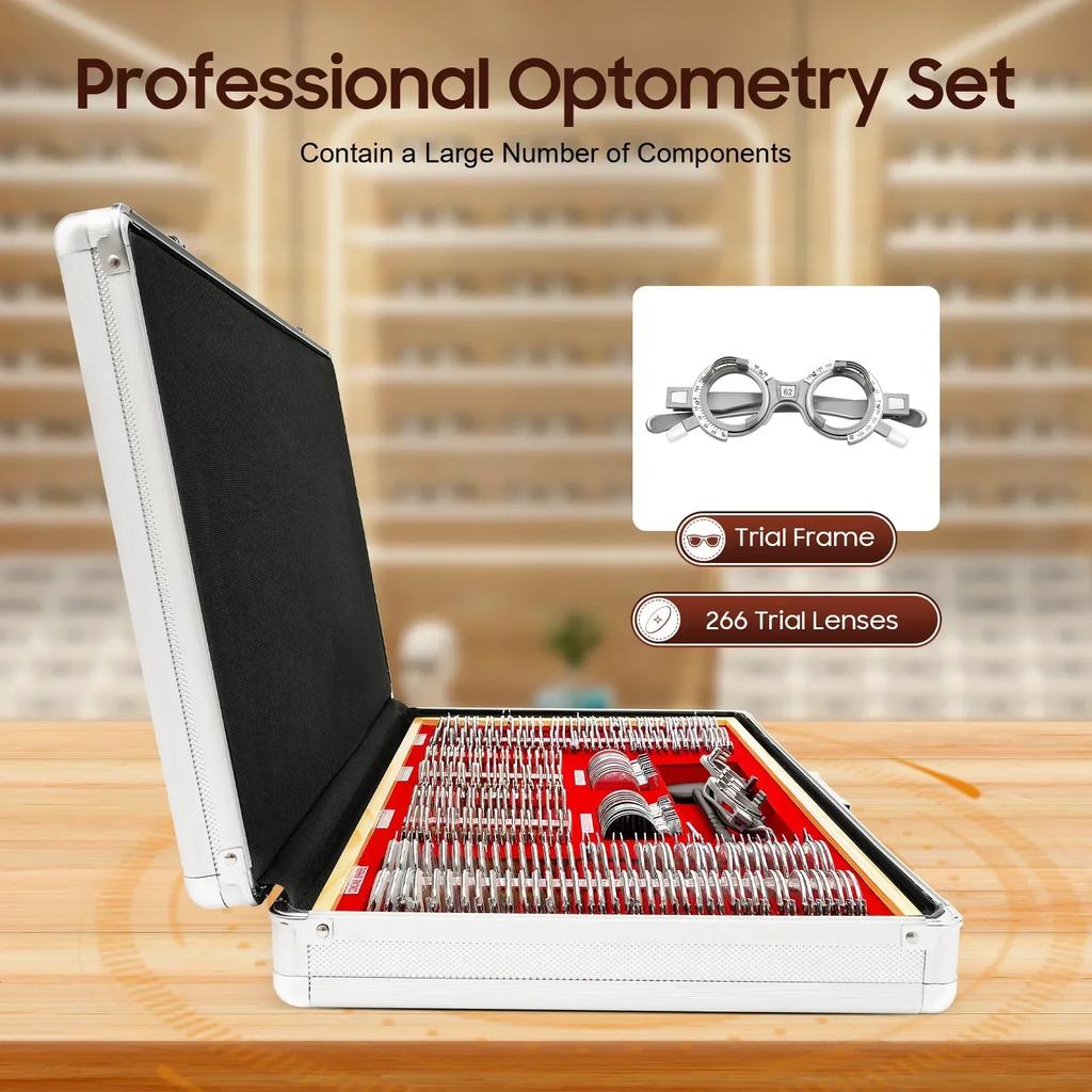 9408 fiyatlarından başlayan 266Pcs Optical Trial Lens Set