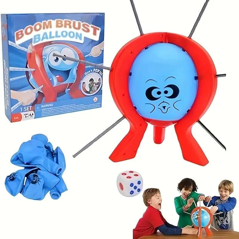 

Boom Boom Balloon Game Pop Punch Popping Game Balloons Exciting Party Table Toy for Family Gatherings Burst Game for Kids Age 8+ 1set