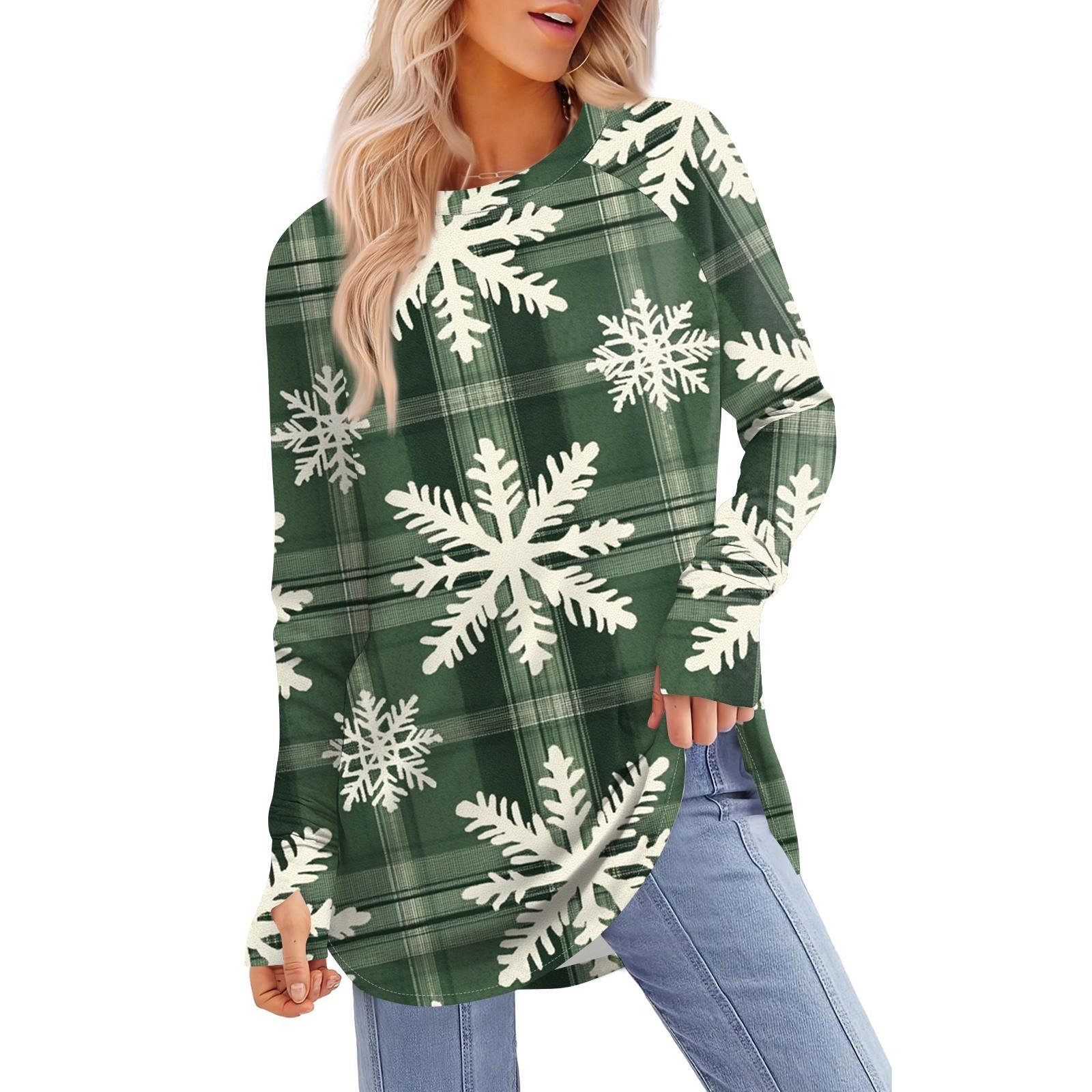 Женская толстовка большого размера с графическим принтом — фото 3