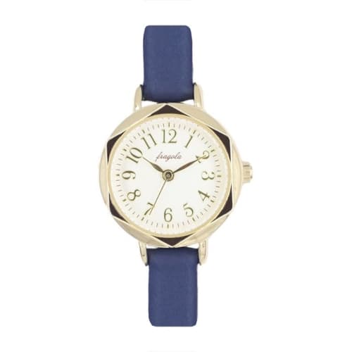 

Follow Fragola Hexagonal Bezel Watch E02024S-1 NV Women s Blue