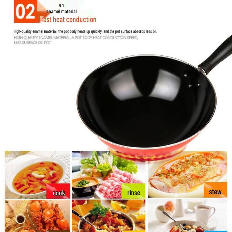 SUPOR T0934T Healthy Wok & Frying Pan 2-Piece Set