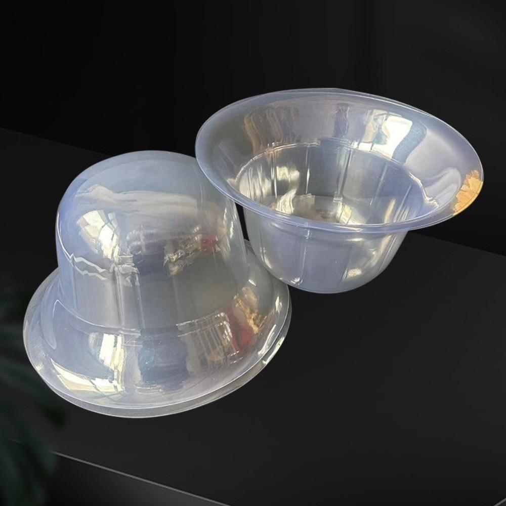 Przezroczysty Stojak na Kapelusz Bucket Hat Stojak na Kapelusze z PVC Stojak do Eksponowania Kapeluszy Do Eksponowania i Przechowywania Kapeluszy