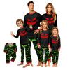Halloween Familie Matchende Pyjamas Langærmet Top og Bukser Sæt Komfortabelt Blødt Stof Printet Design Nattøj til Voksne og Børn
