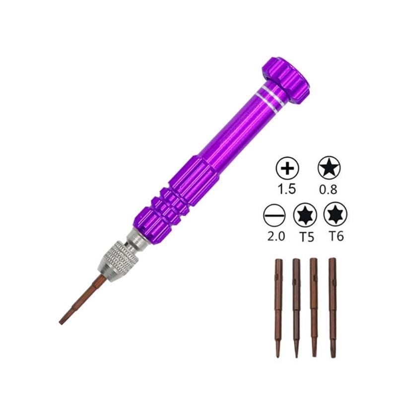5-In-1 Multifunctional Small Screwdriver Kit Repair Tool For Eyeglass, Sunglasses, Electronics, Cellphone, Jewelry And More