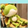 Adorable Frog Plush Pillow Soft Stuffed Toy Doll Gift Home Decoration