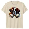 My St Bernard Is My Best TShirt St Bernard Dog Birthday Gift For Him And Her