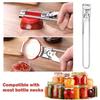 Adjustable Multifunctional Stainless Steel Can Opener, Master Jar And Bottle Opener, Kitchen Gadgets Tight Grip Lid Opener, Kitchen Essential