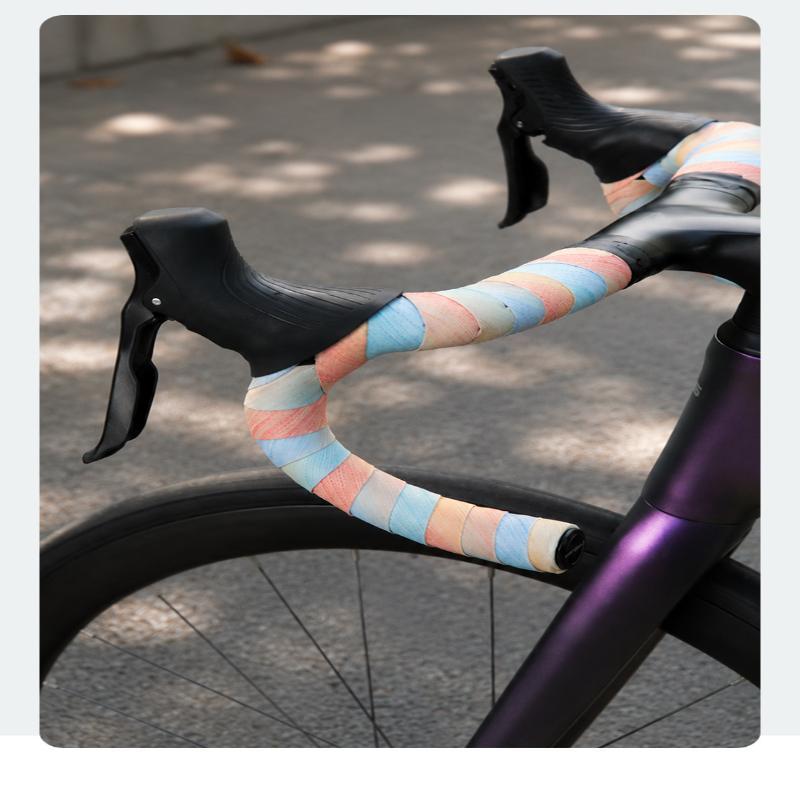 Road Bike Bar Tape Ultralight Handlebar Tapes Eva+Pu Soft Anti-Vibration Wrap Tape Durable Bar Tape Cycling Accessories