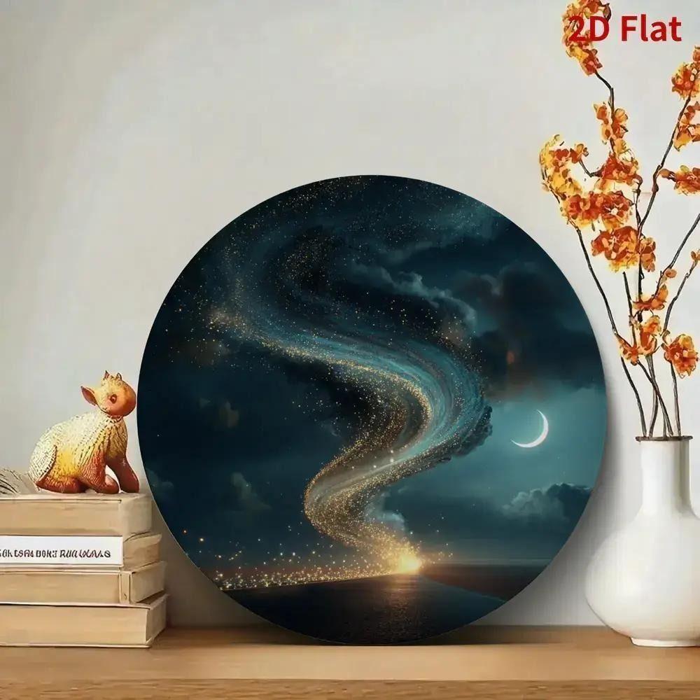 2D Flat Metal Wall Sign Decor