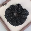 Versatile Wrist Ornament Retro Polka Dot Hair Tie for Women Girls Soft Elastic Scrunchies Elegant Stylish Ties Gifts Ponytail Holder Fashionable