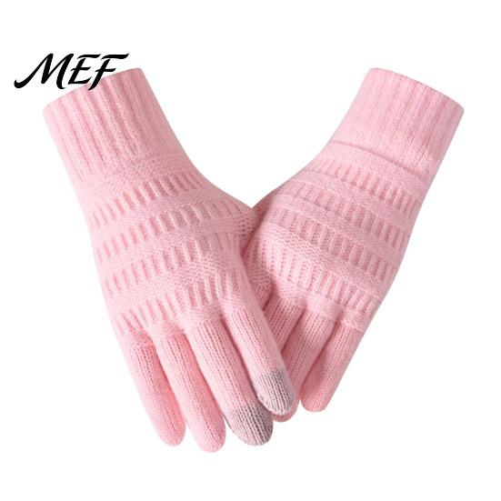 Anti Pilling Thermal Gloves for Winter Knitted Touchscreen Men Women, Warm Gloves, Thickened Conductive Fingertip Smartphone Plush Lining Mittens Cold