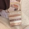 Vergoldetes Leder für Apple 17promax Handyhülle 16 für IPhone 15 Personalisierte braune Textur 13 für Huawei für Samsung