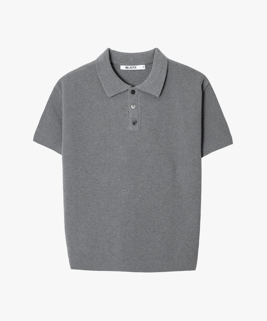 Beulleieo Torso Half Collar Knit [Grey]