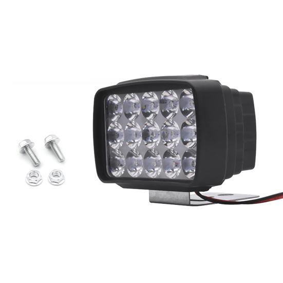 LED Headlight Plug Play High-Brightness Impact-resistant 12V 15W LED Scooters Spotlight for Scooter