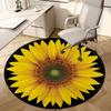 1pc Office Carpet Chair Mats Sunflower Mandala Design Perfect for Decorating Office Chairs, Living Rooms, Or Bedrooms.YDT021