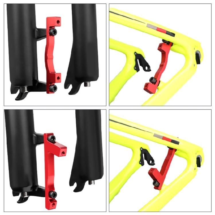 Premiums Aluminum Alloys Disc Brake Conversion Mount Reliability Adapter for Enhancing Cycling Safety