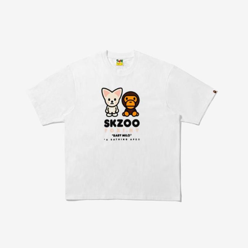 [Предзаказ]STRAY KIDS x A BATHING APE-CHAN BABY MILO TEE MILO TEE(I.N)-2XL