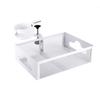 Under Desk Storage Rack Drink Holder High Load Capacity Under Desk Storage Shelf Multifunctional Storage Basket for Home Office