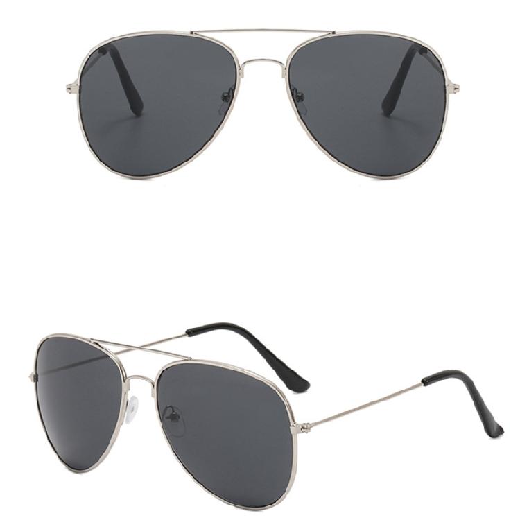 Elegant Metal Frame Pilot Sun Glasses Shatterproof PC Lens UV400 Sunproof Glasses For Women Men Driving And Cycling