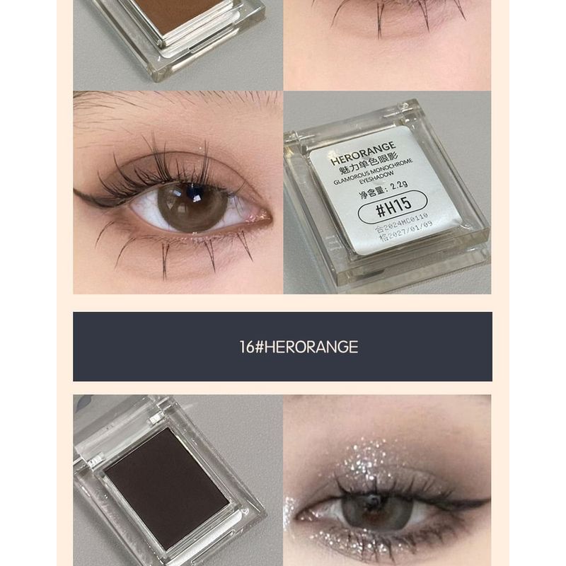 HERORANGE - Glamorous Monochrome Eyeshadow - 1-18